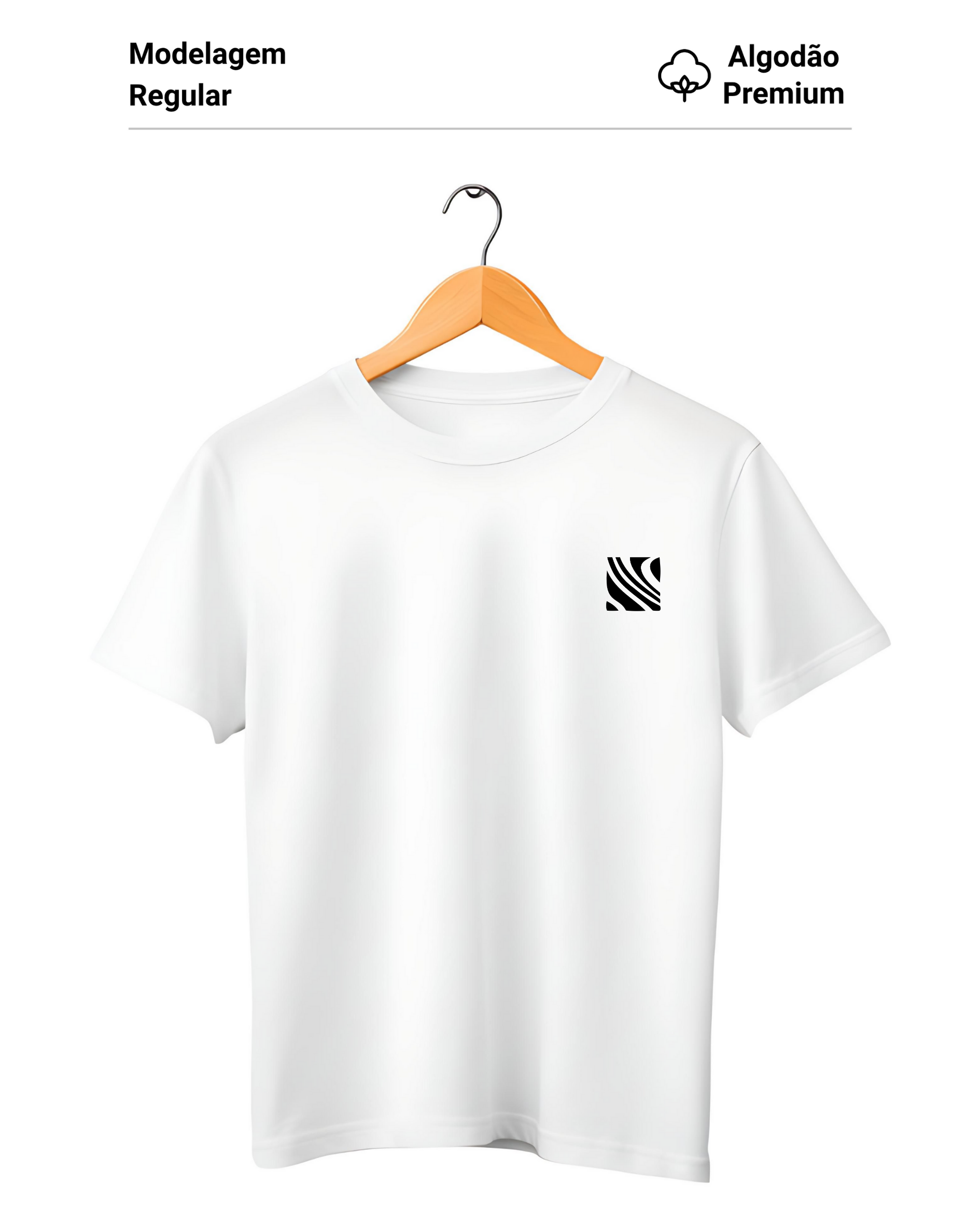 Camiseta Branca Lume