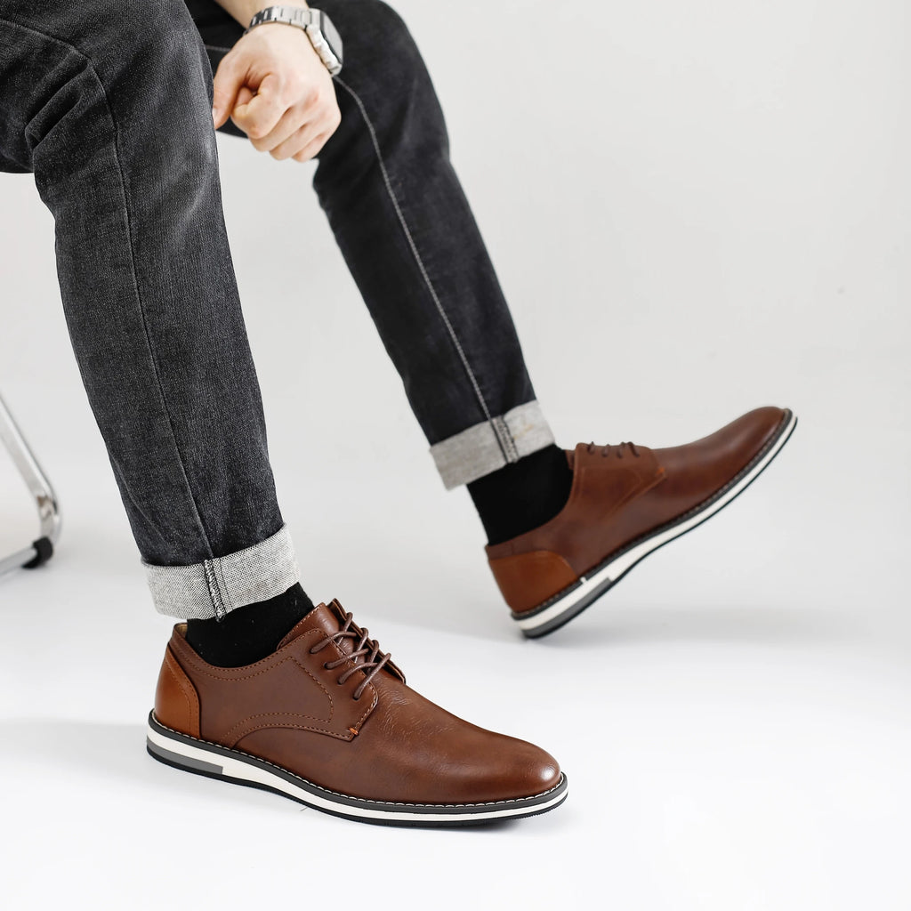 Sapato Casual Masculino Marrom Valmont