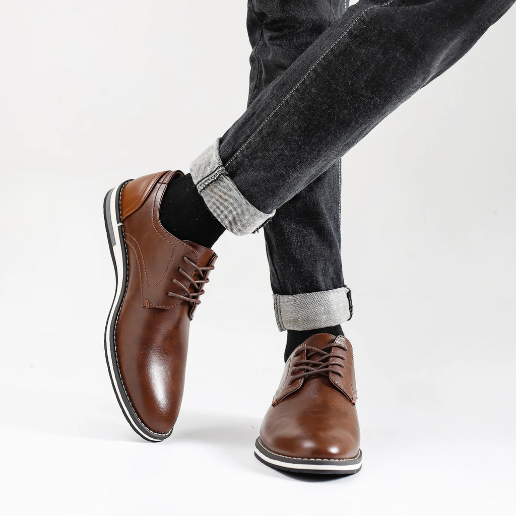 Sapato Casual Masculino Marrom Valmont