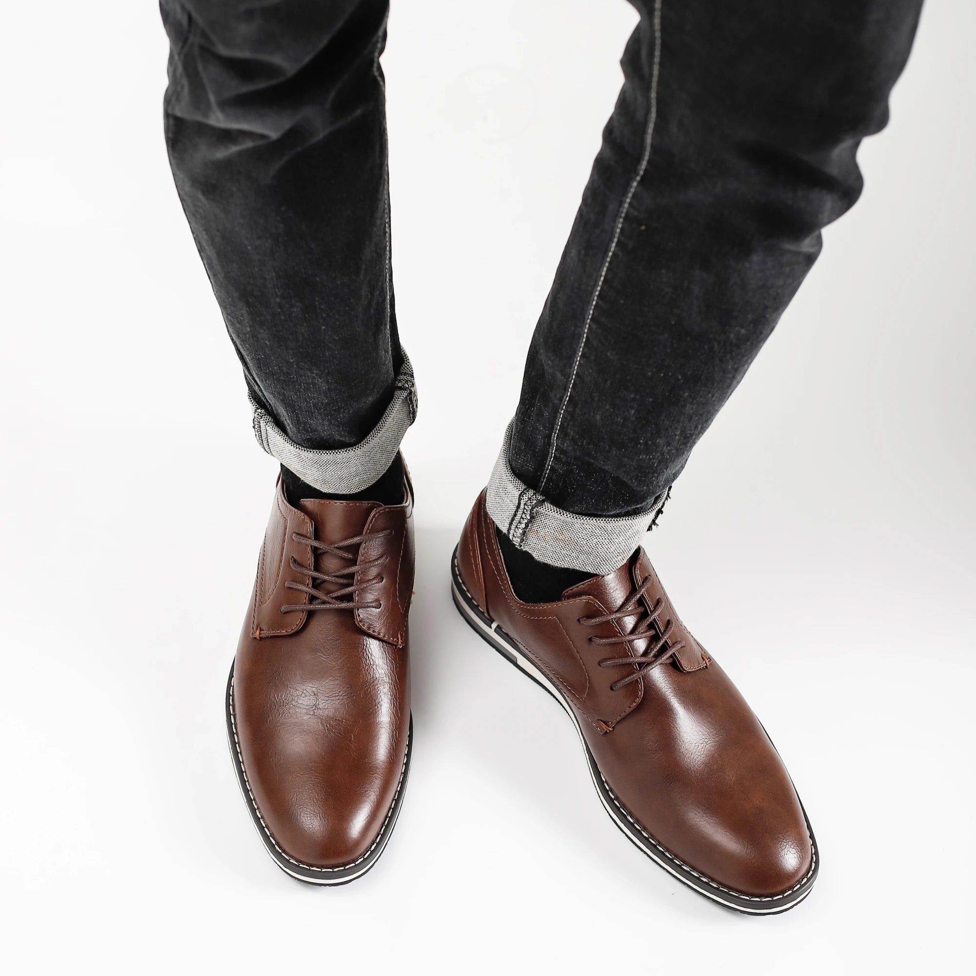 Sapato Casual Masculino Marrom Valmont