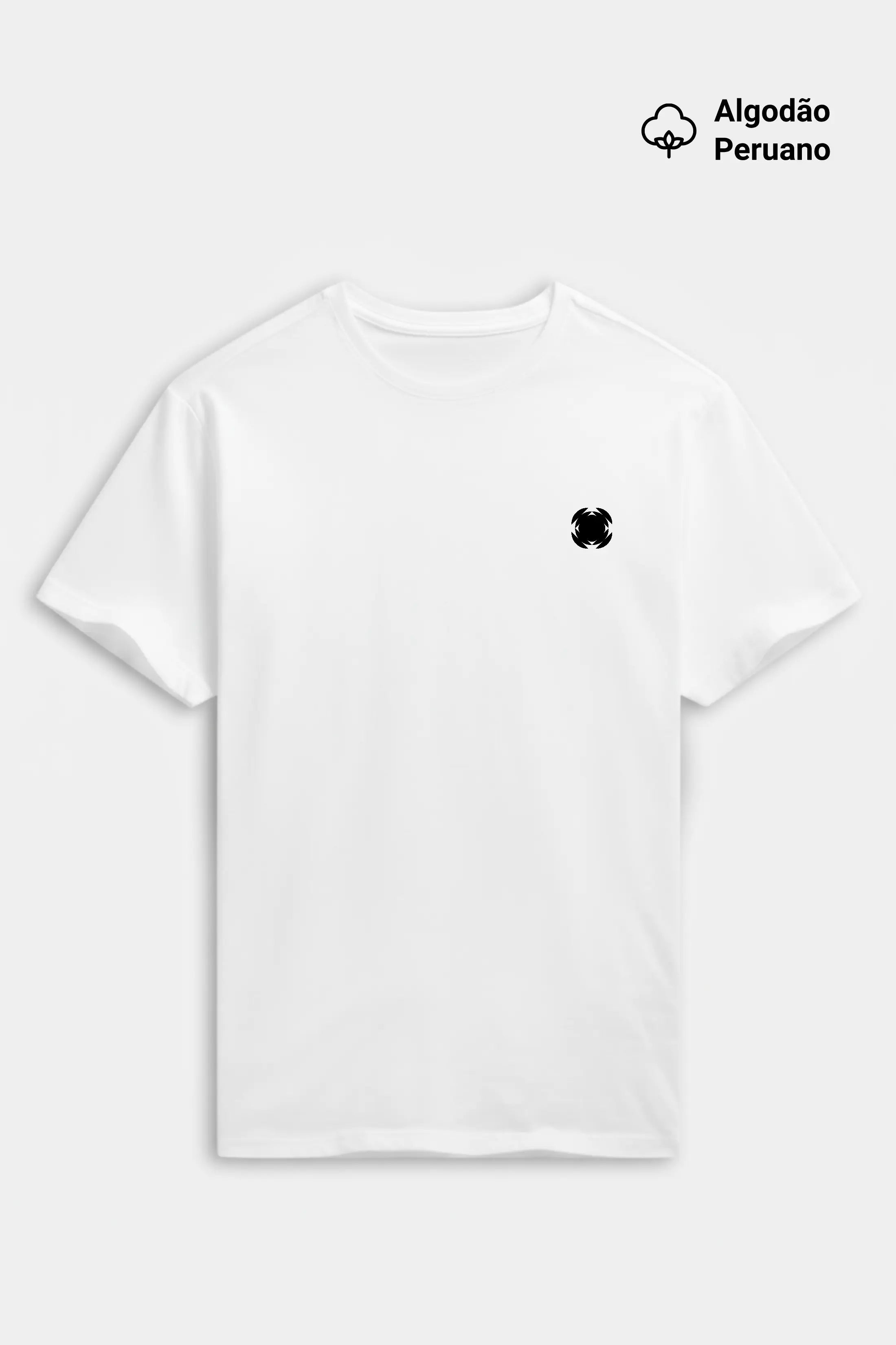 Camiseta Masculina Branca Lume