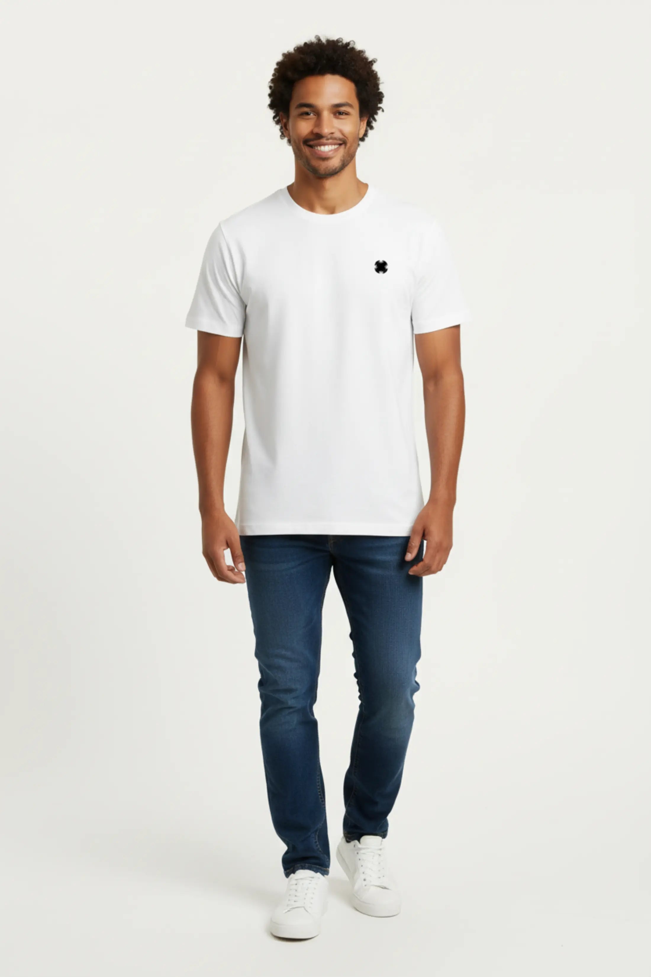 Camiseta Masculina Branca Lume