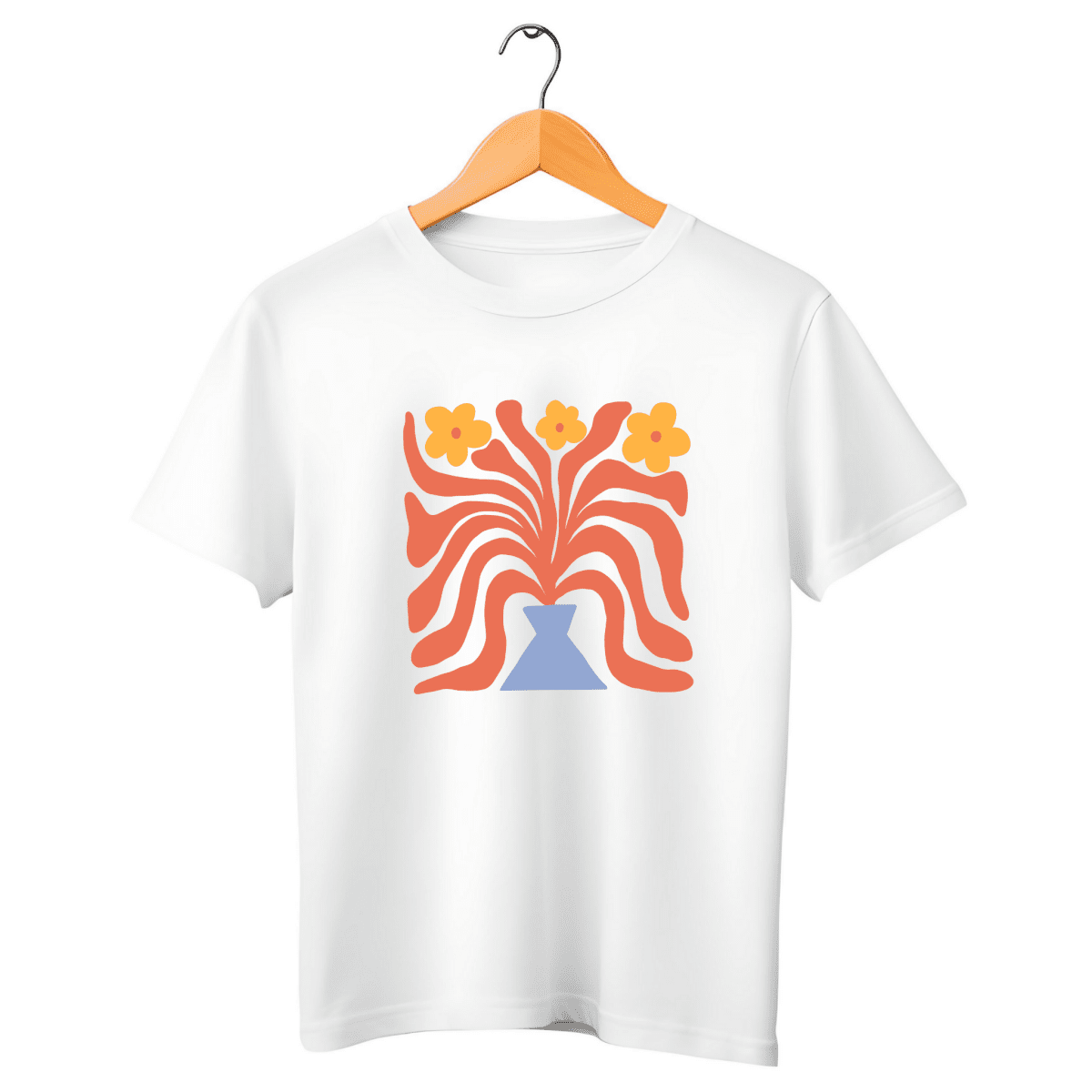 Camiseta Feminina Casual de Algodão Amani - Ravian