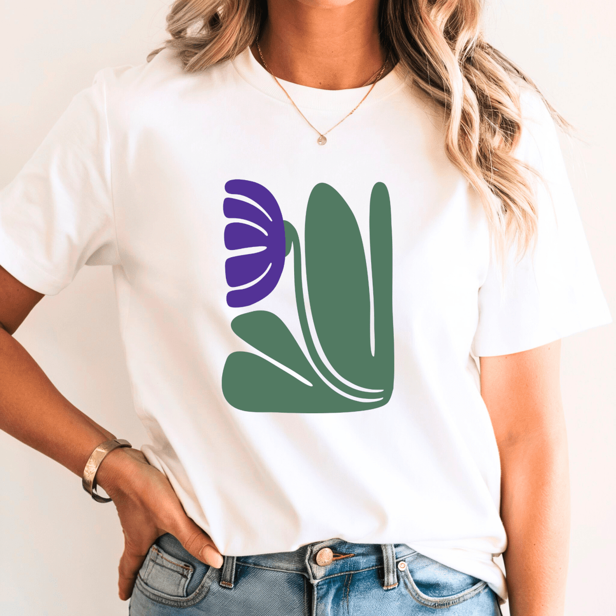 Camiseta Feminina Casual de Algodão Amaris - Ravian