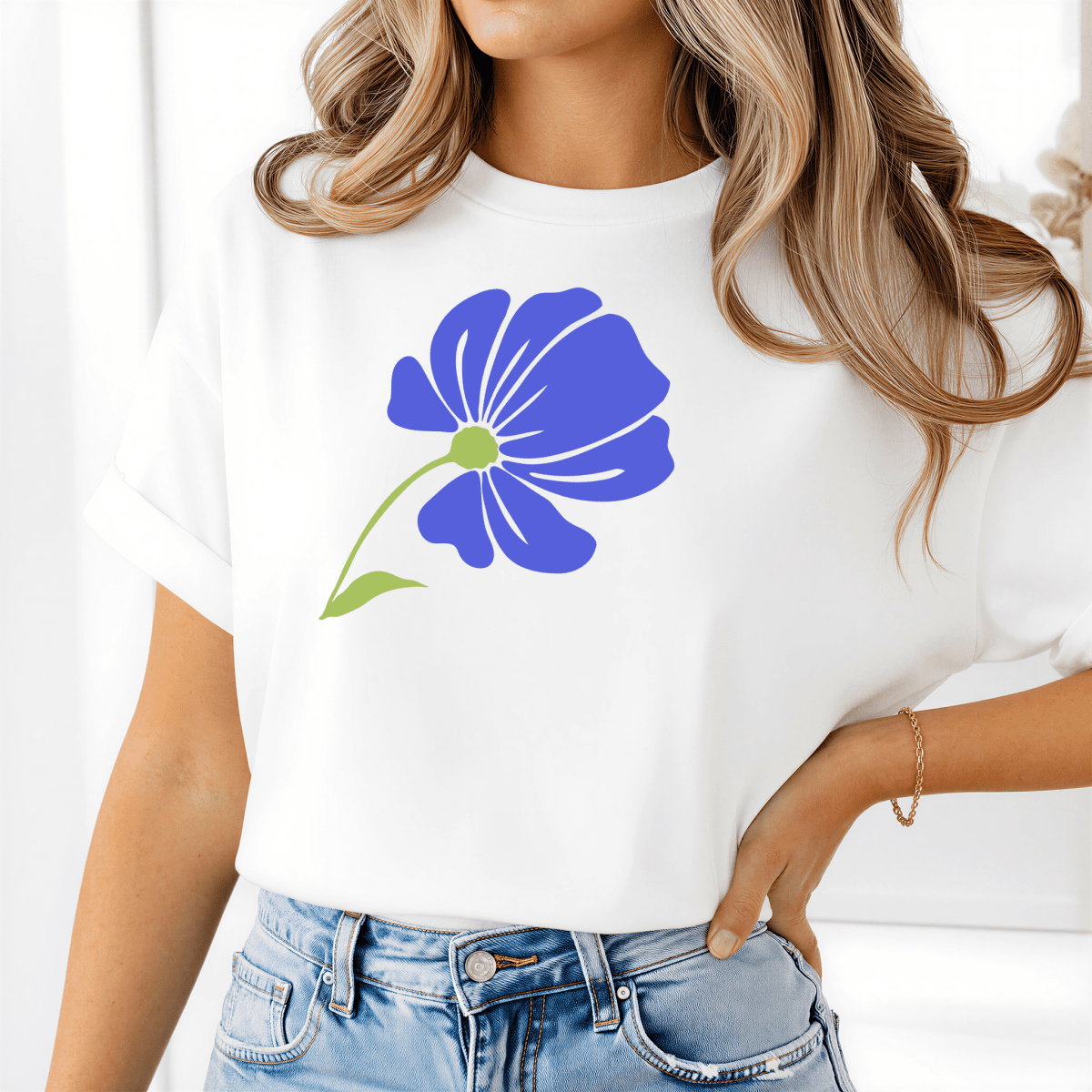Camiseta Feminina Casual de Algodão Yara - Ravian