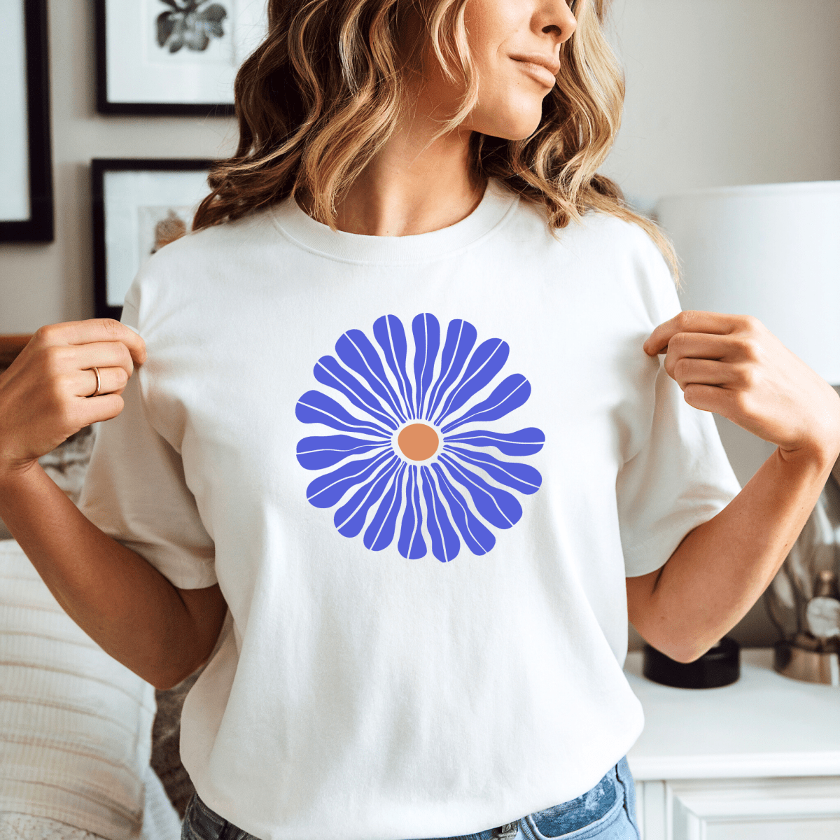 Camiseta Feminina Casual de Manga Curta Anara - Ravian