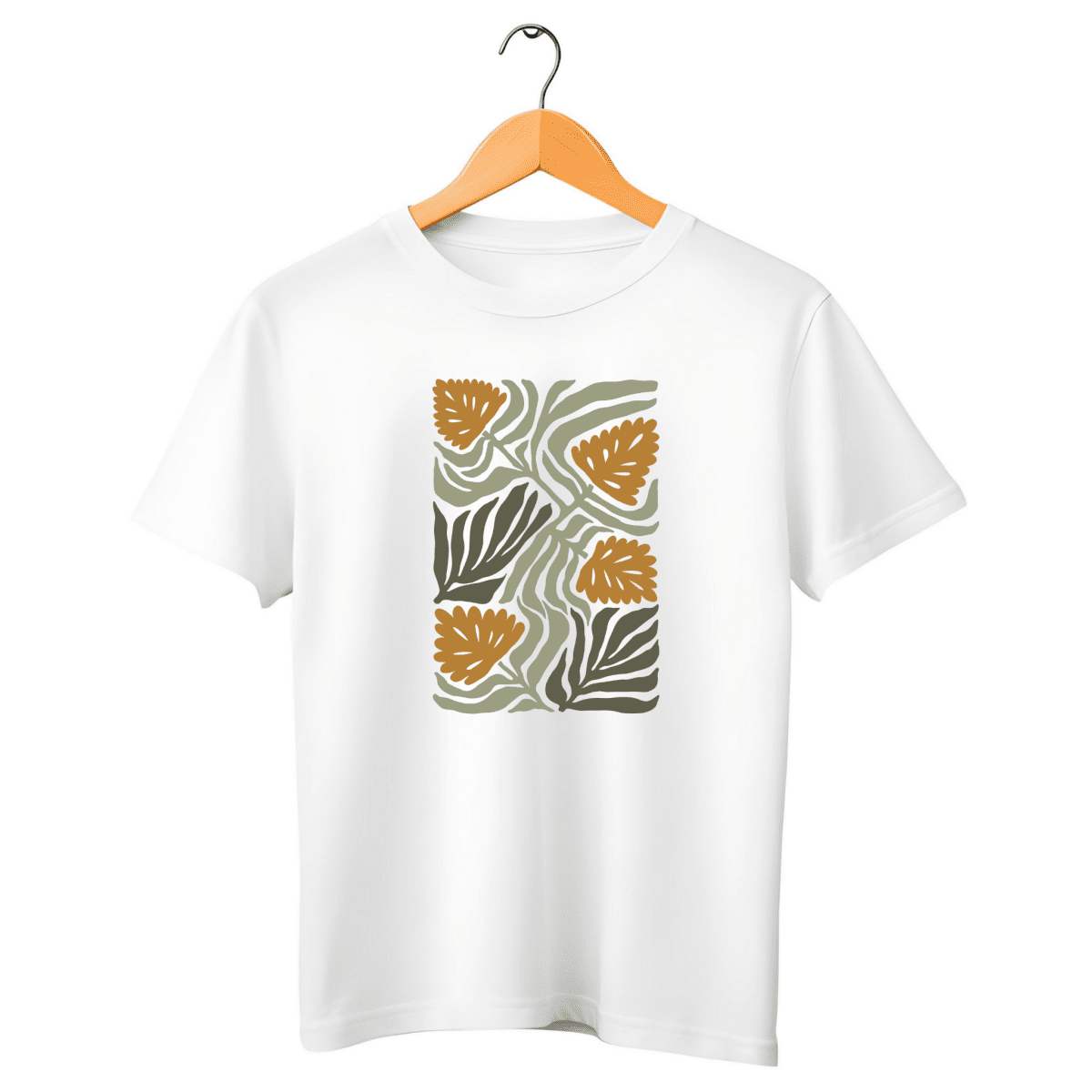 Camiseta Feminina Casual de Manga Curta Fiora - Ravian