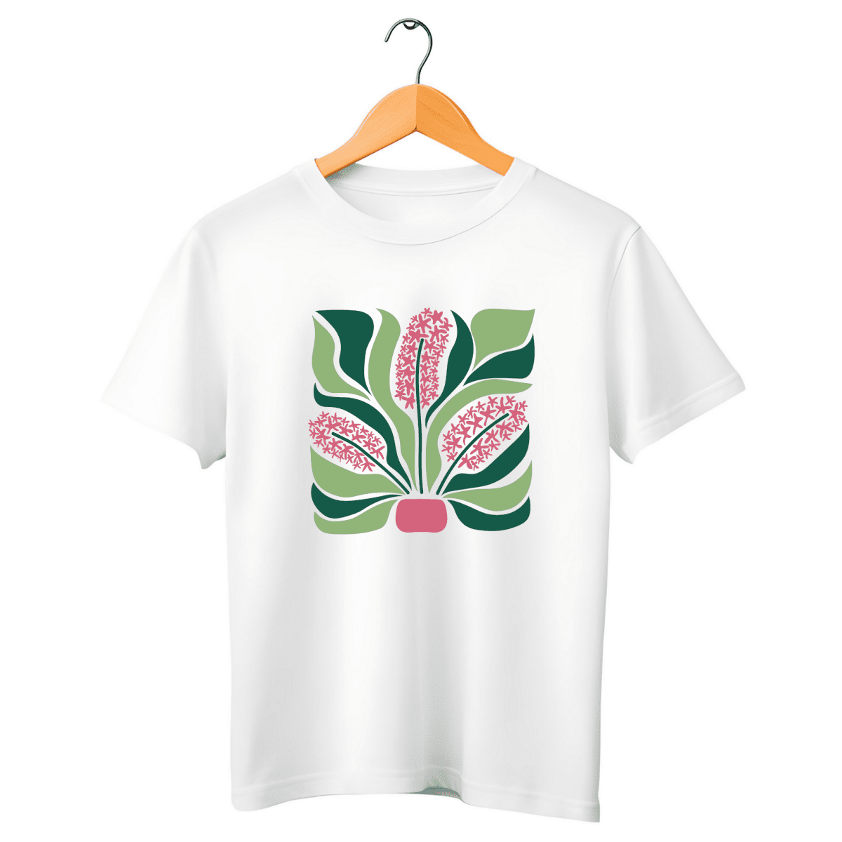 Camiseta Feminina Casual de Manga Curta Floralis - Ravian