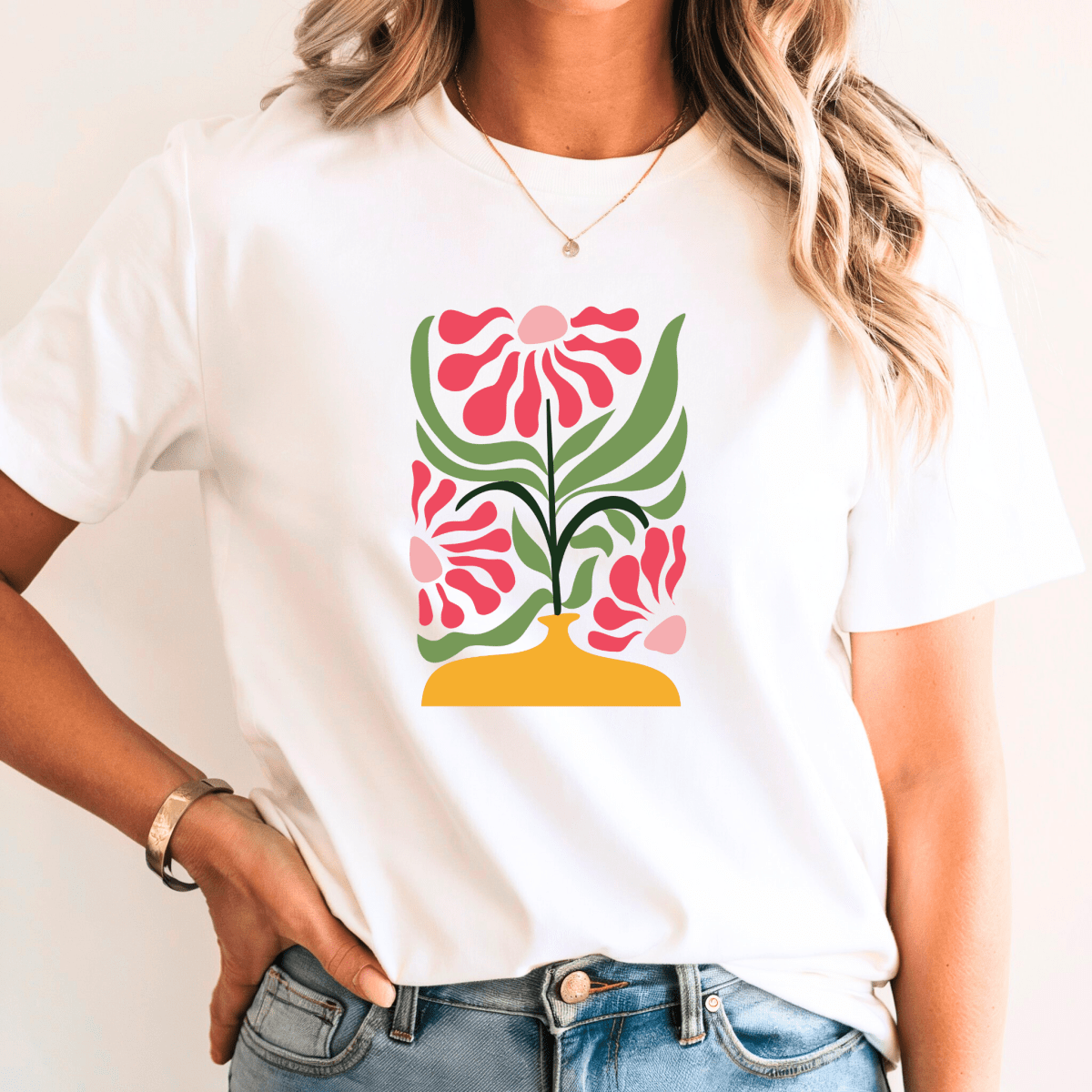 Camiseta Feminina Casual de Manga Curta Nahara - Ravian