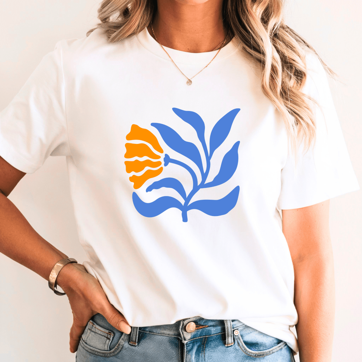 Camiseta Feminina de Algodão Casual Ivelar - Ravian