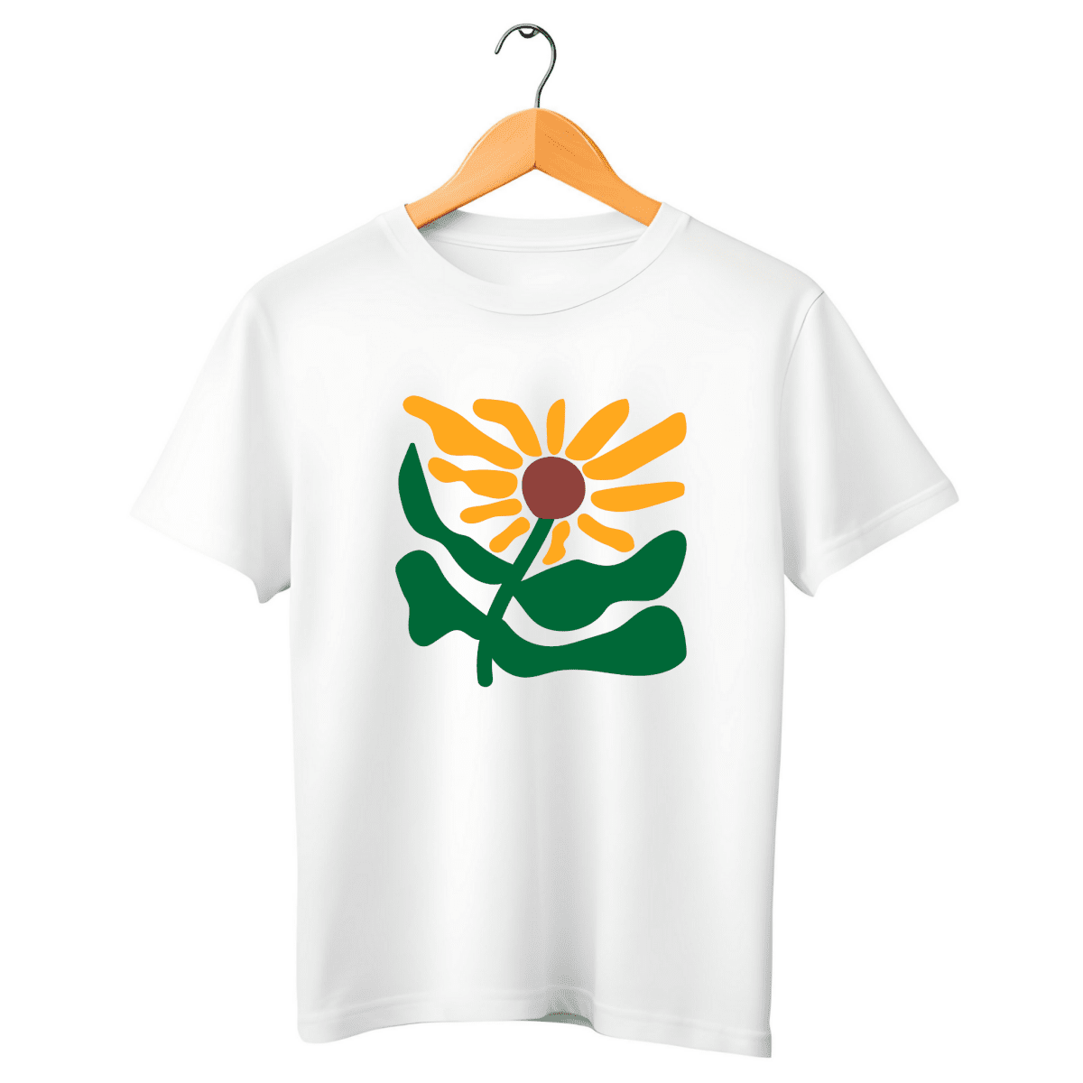 Camiseta Feminina de Algodão de Manga Curta Elani - Ravian