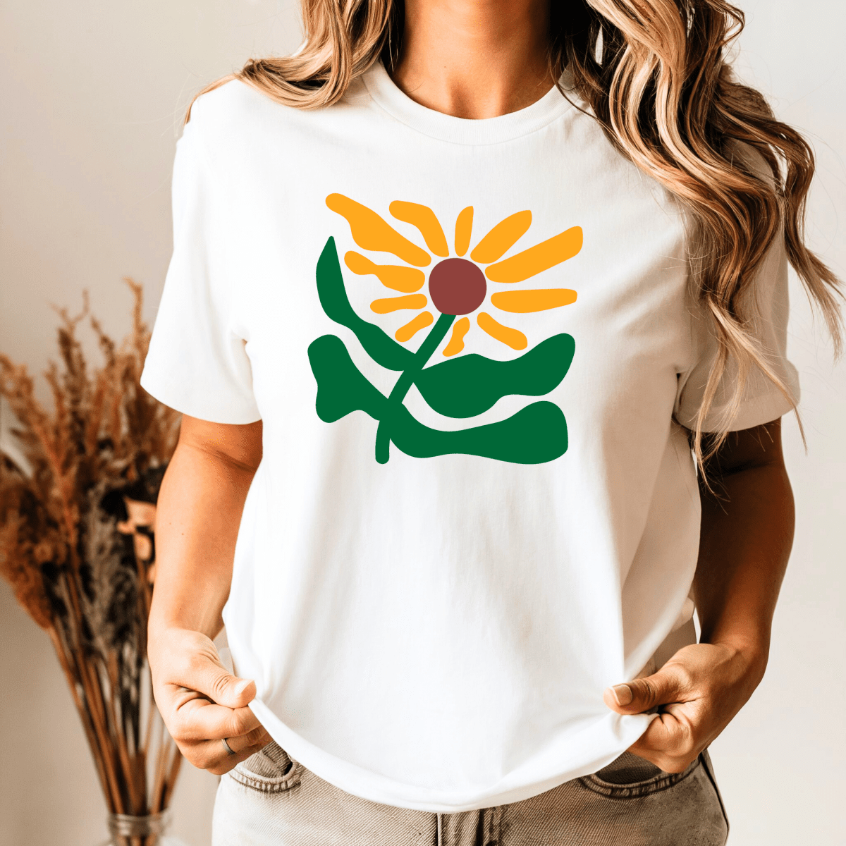 Camiseta Feminina de Algodão de Manga Curta Elani - Ravian