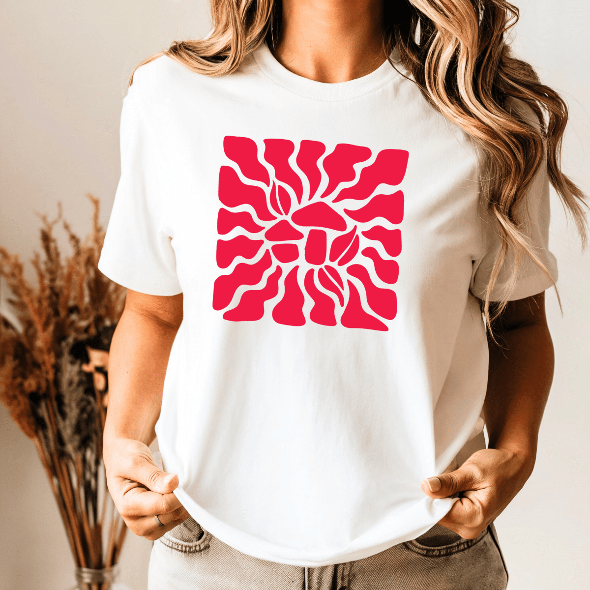 Camiseta Feminina de Algodão de Manga Curta Ilara - Ravian