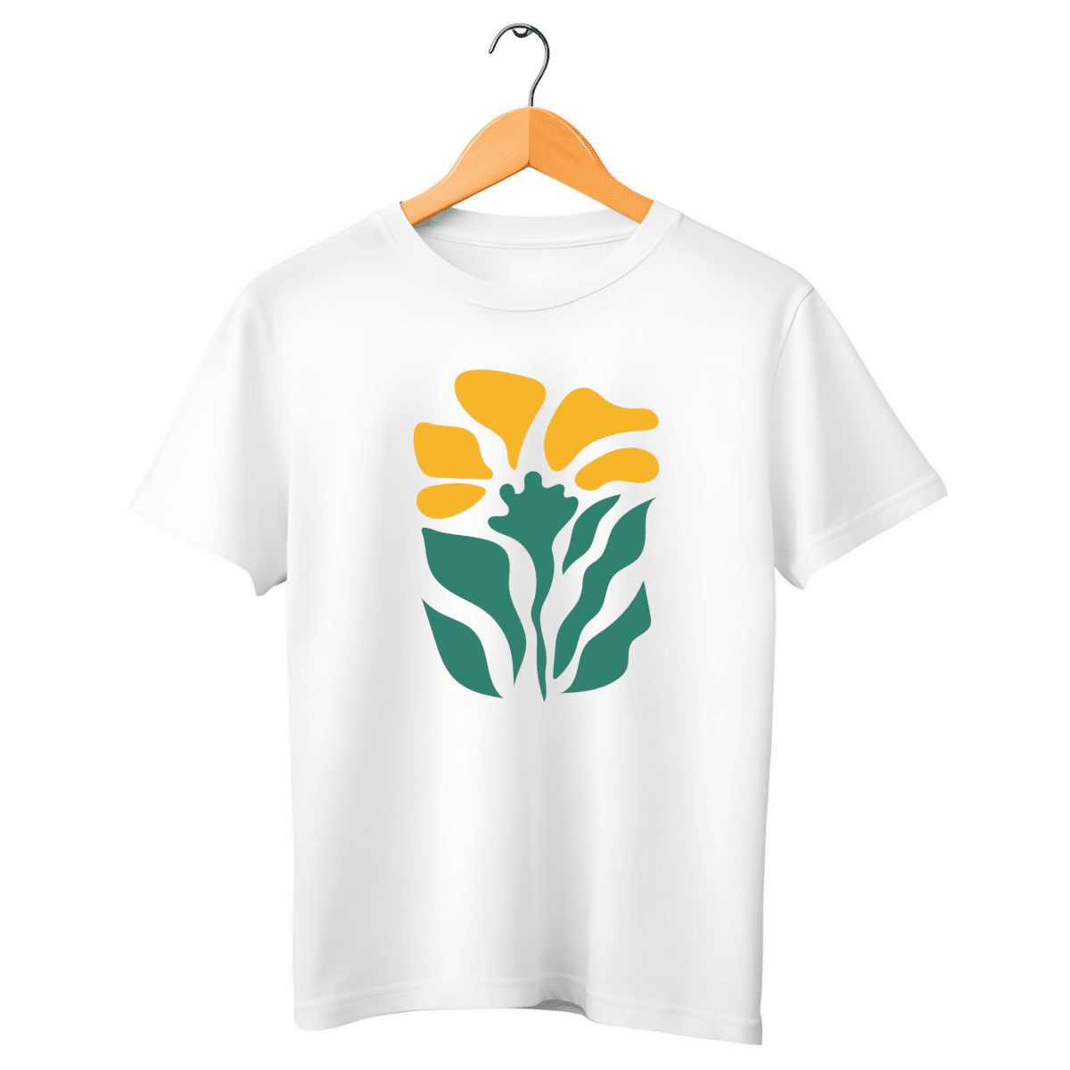Camiseta Feminina de Algodão de Manga Curta Virela - Ravian