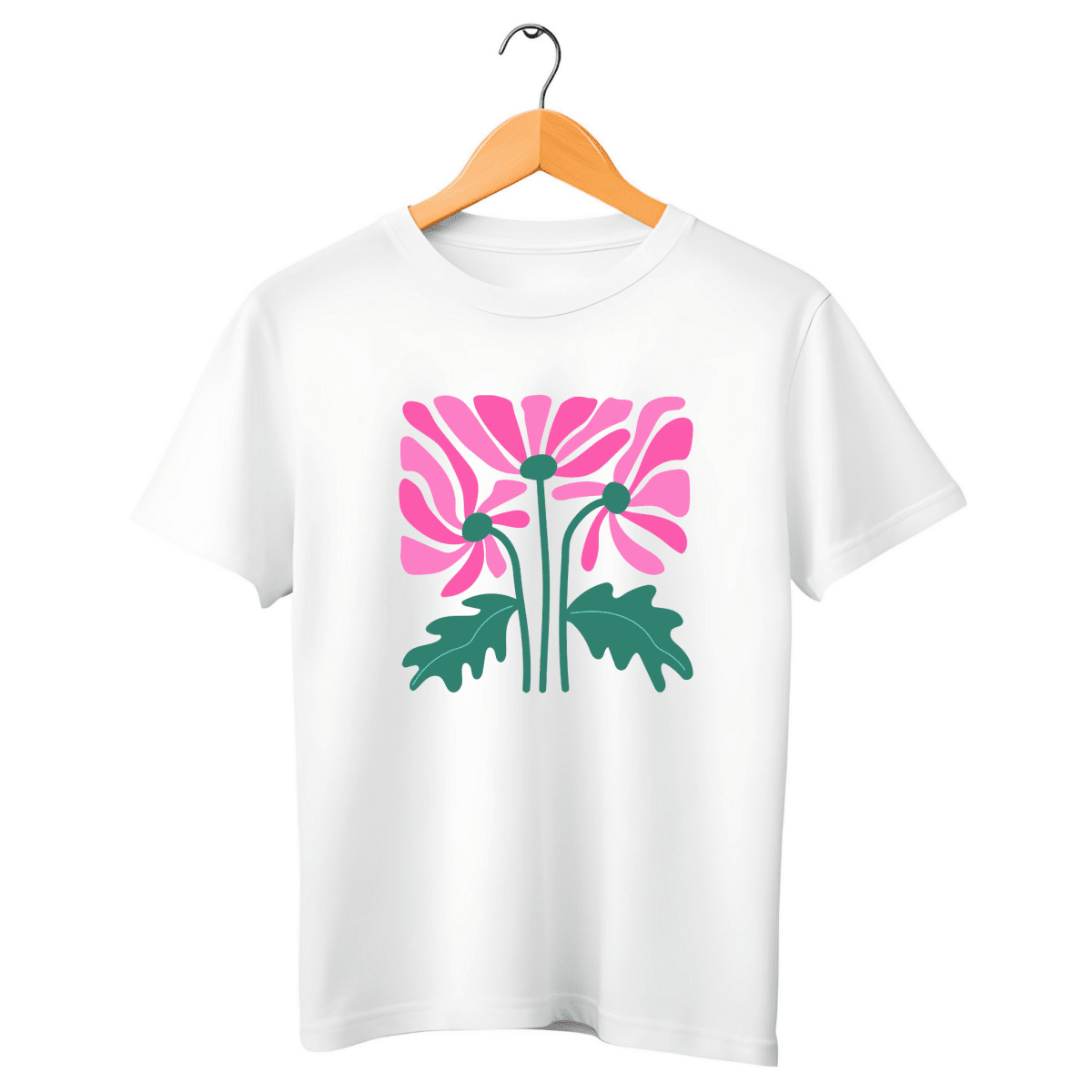 Camiseta Feminina de Algodão de Manga Curta Zahara - Ravian