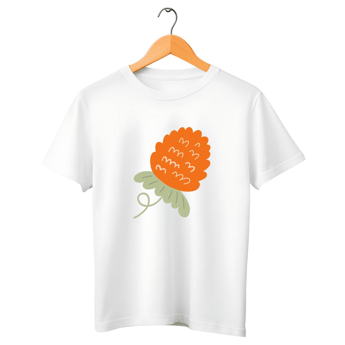 Camiseta Feminina de Manga Curta de Algodão Alina - Ravian