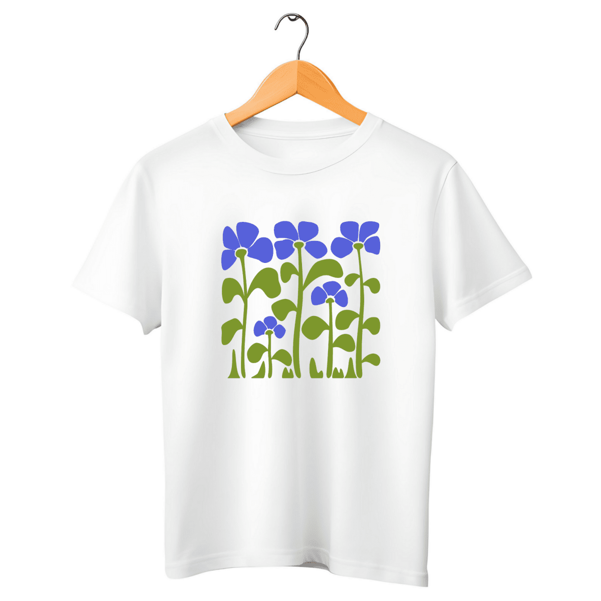 Camiseta Feminina de Manga Curta de Algodão Almira - Ravian