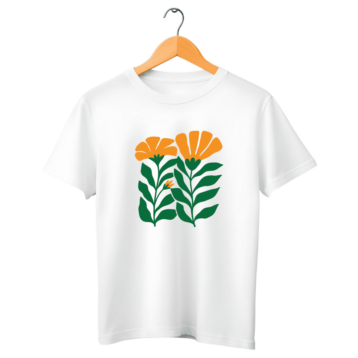 Camiseta Feminina de Manga Curta de Algodão Kiena - Ravian