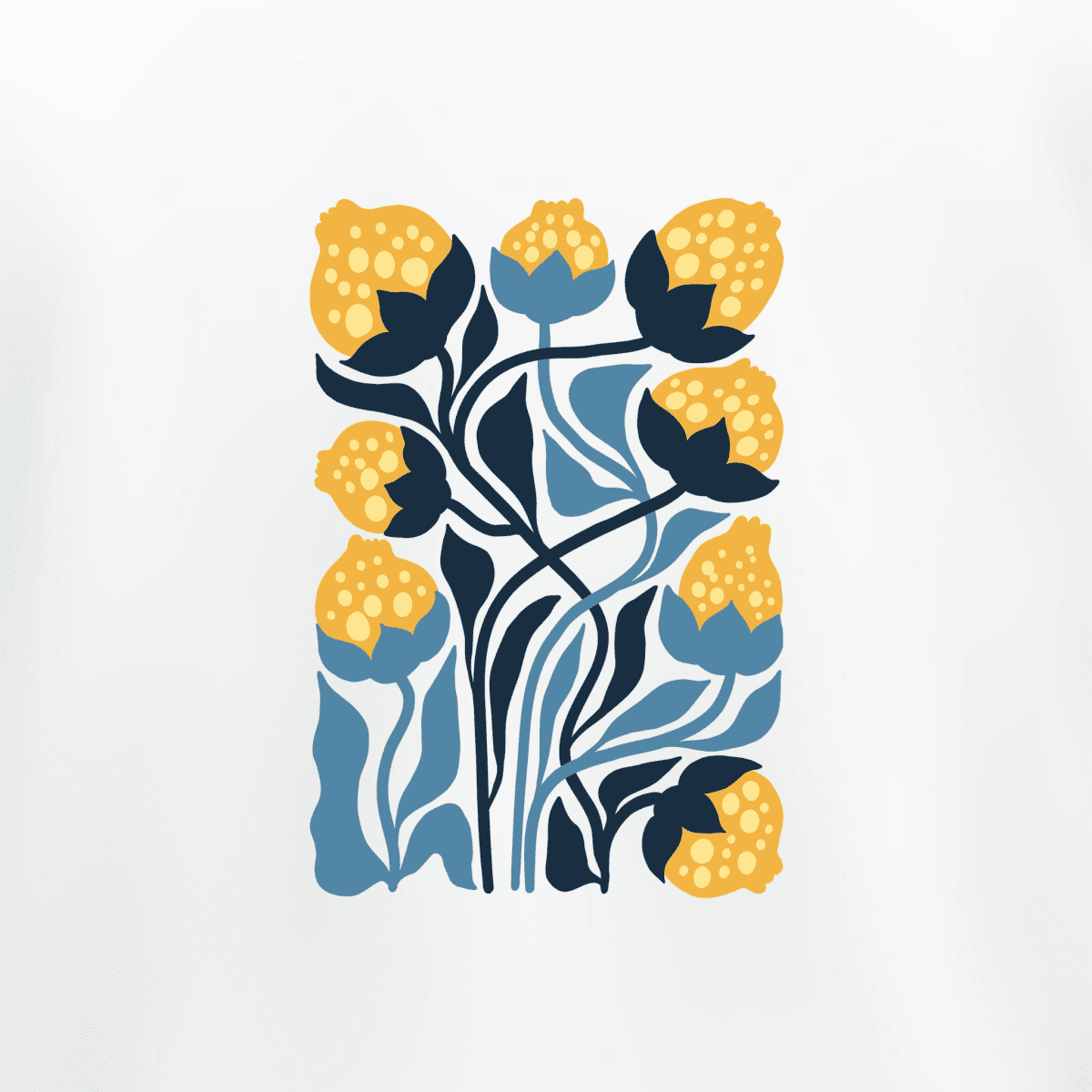 Camiseta Feminina de Manga Curta de Algodão Orlena - Ravian