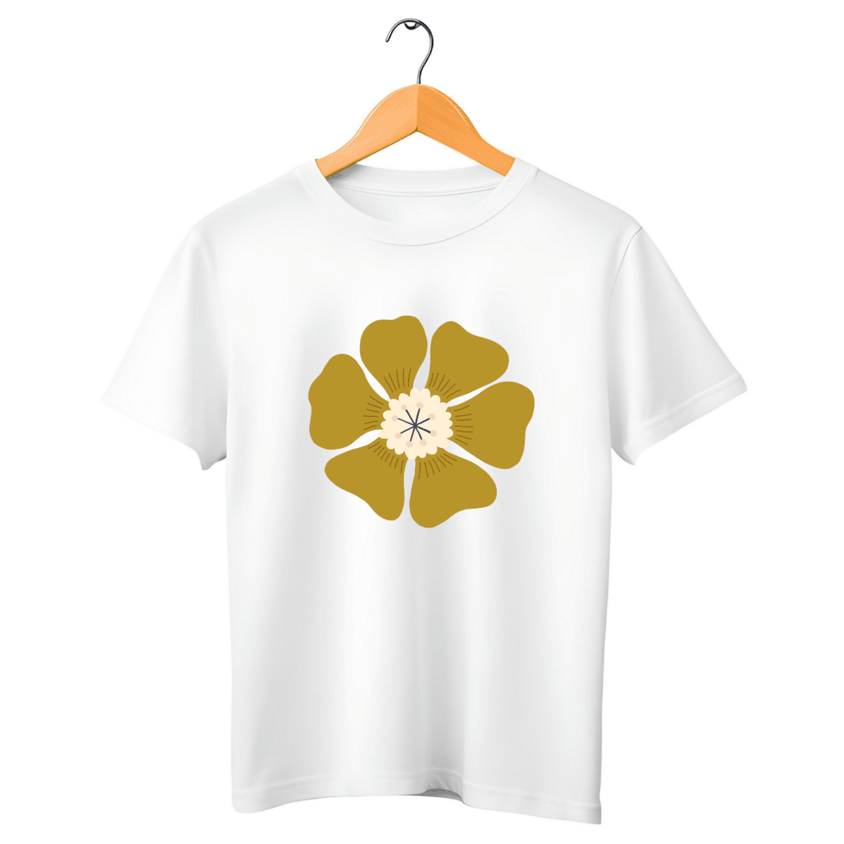 Camiseta Feminina de Manga Curta de Algodão Saira - Ravian