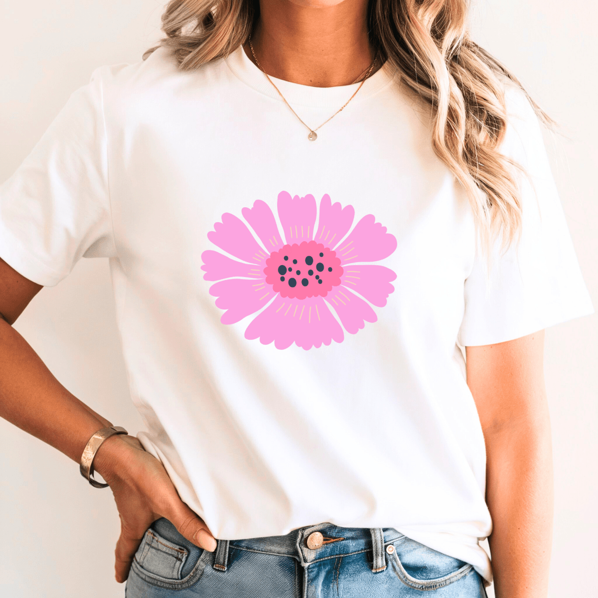 Camiseta Feminina de Manga Curta de Algodão Viana - Ravian