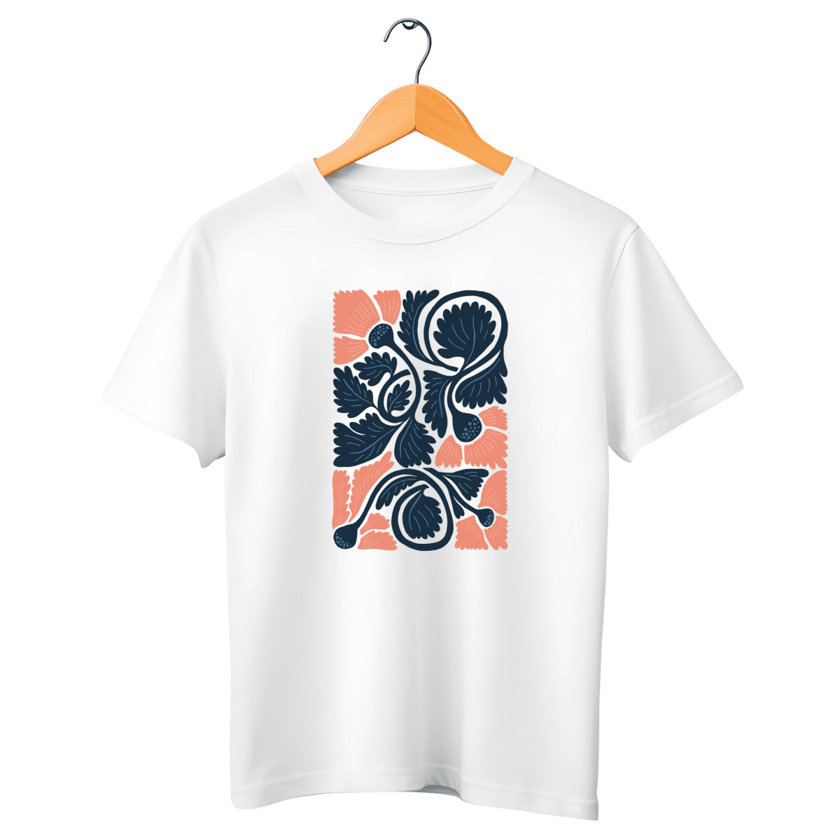 Camiseta Feminina de Manga Curta Estampada Aralia - Ravian