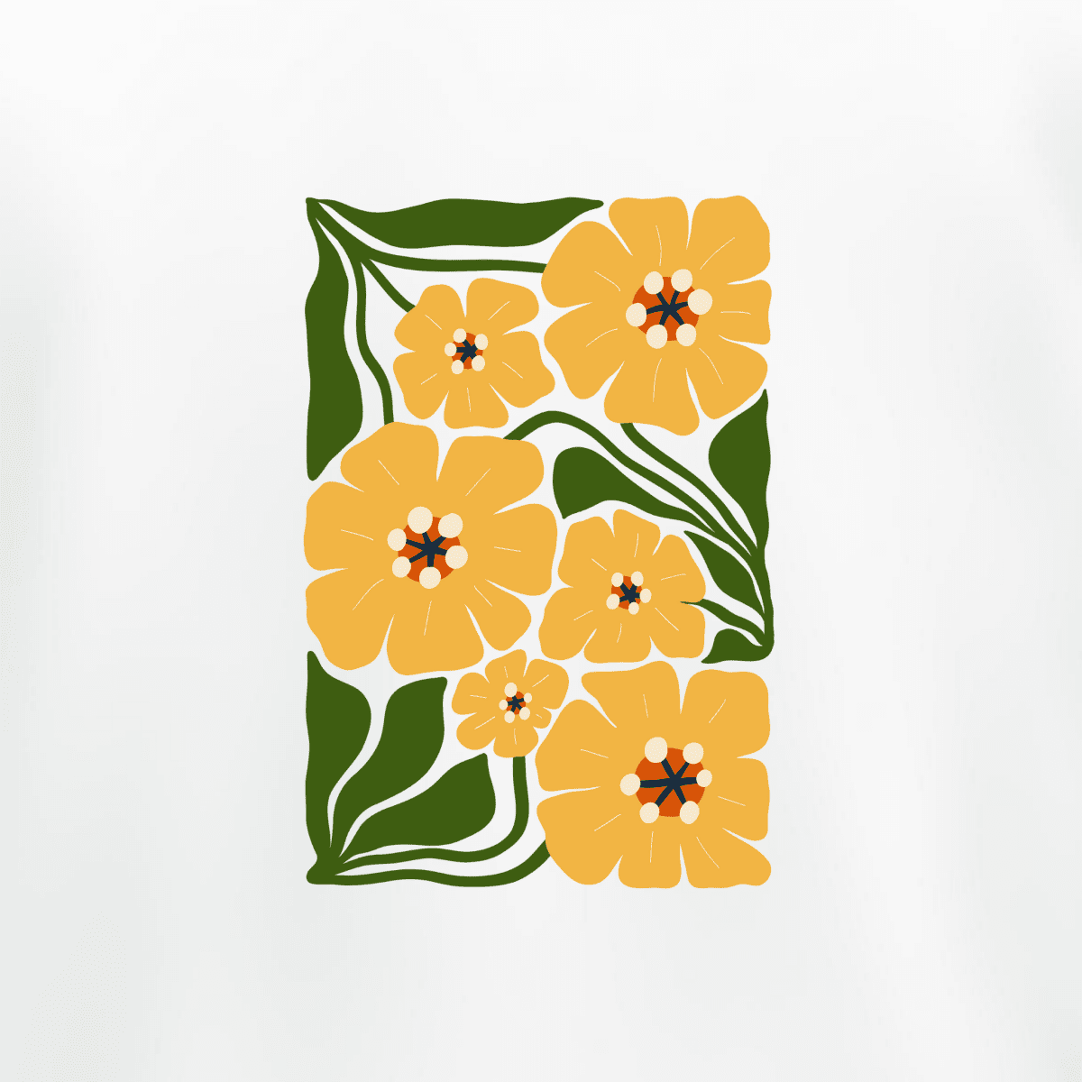 Camiseta Feminina de Manga Curta Estampada Elyra - Ravian