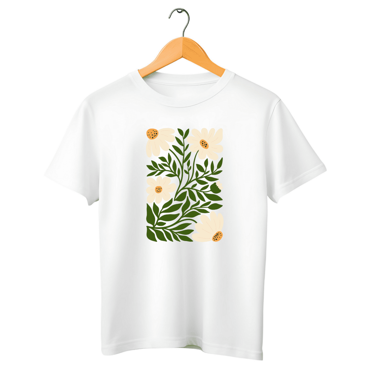 Camiseta Feminina de Manga Curta Estampada Liriah - Ravian