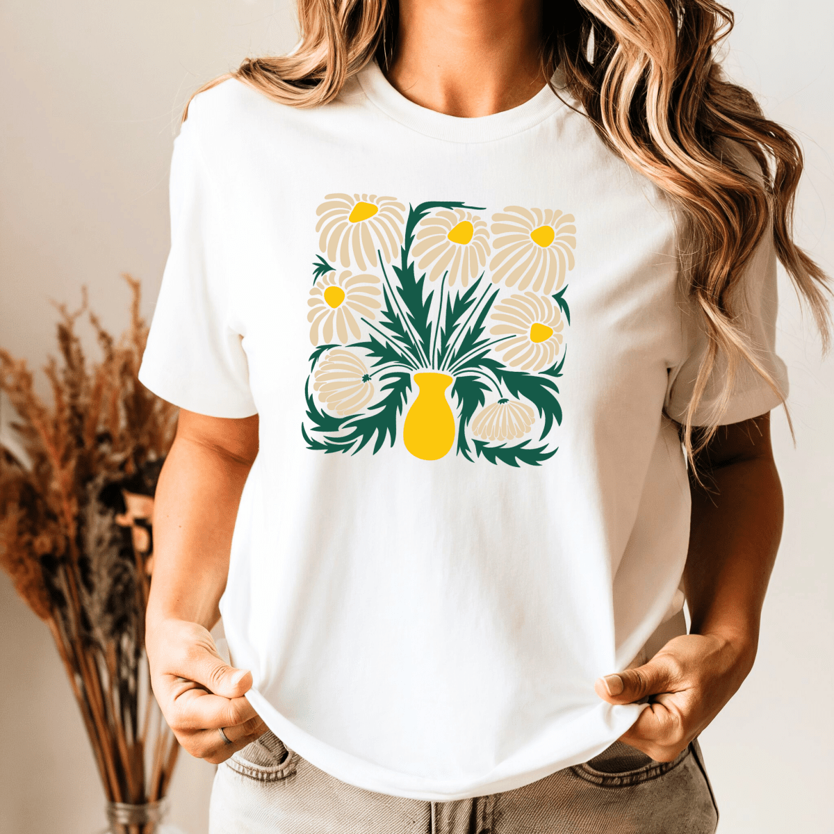 Camiseta Feminina de Manga Curta Estampada Savana - Ravian