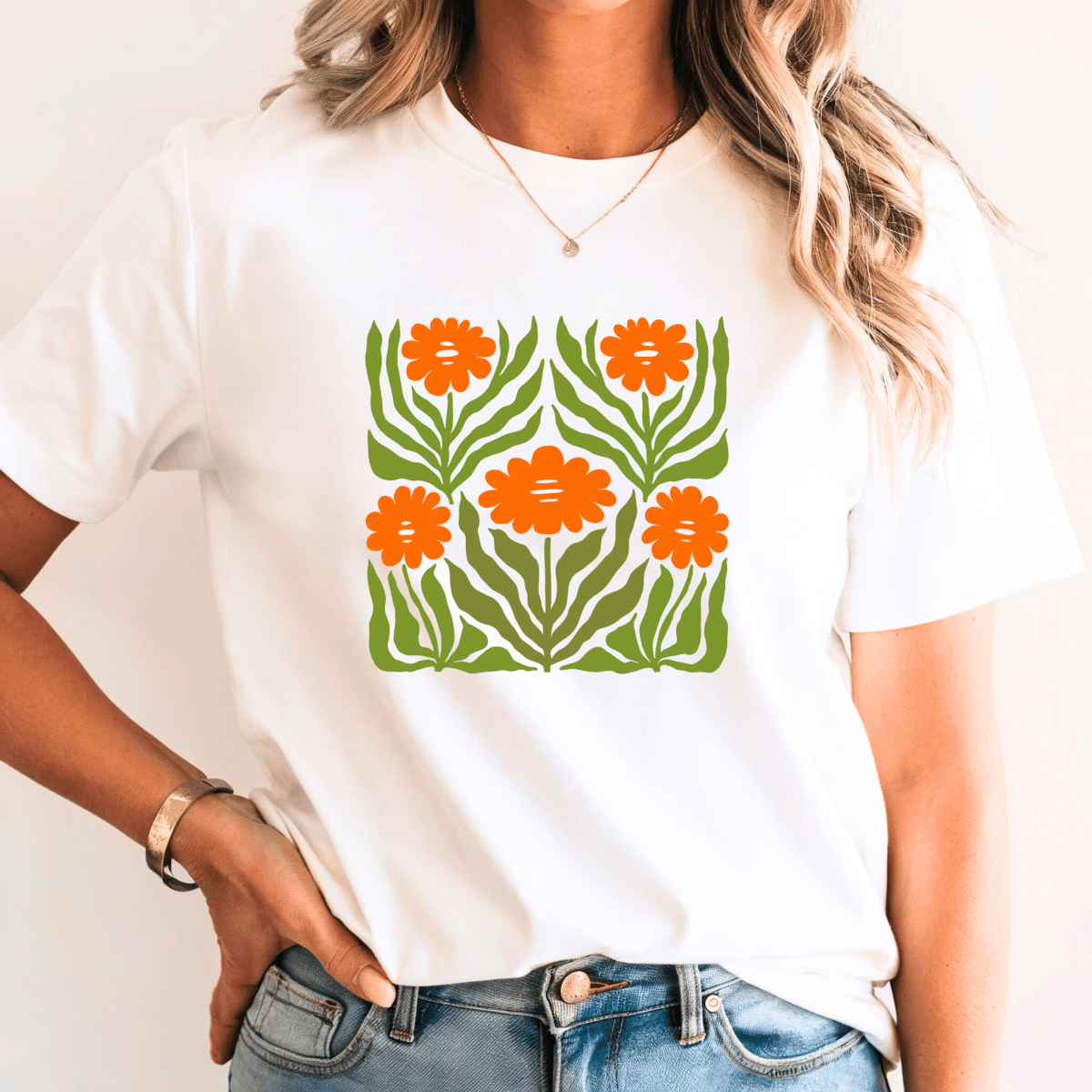 Camiseta Feminina Estampada Casual Hanami - Ravian