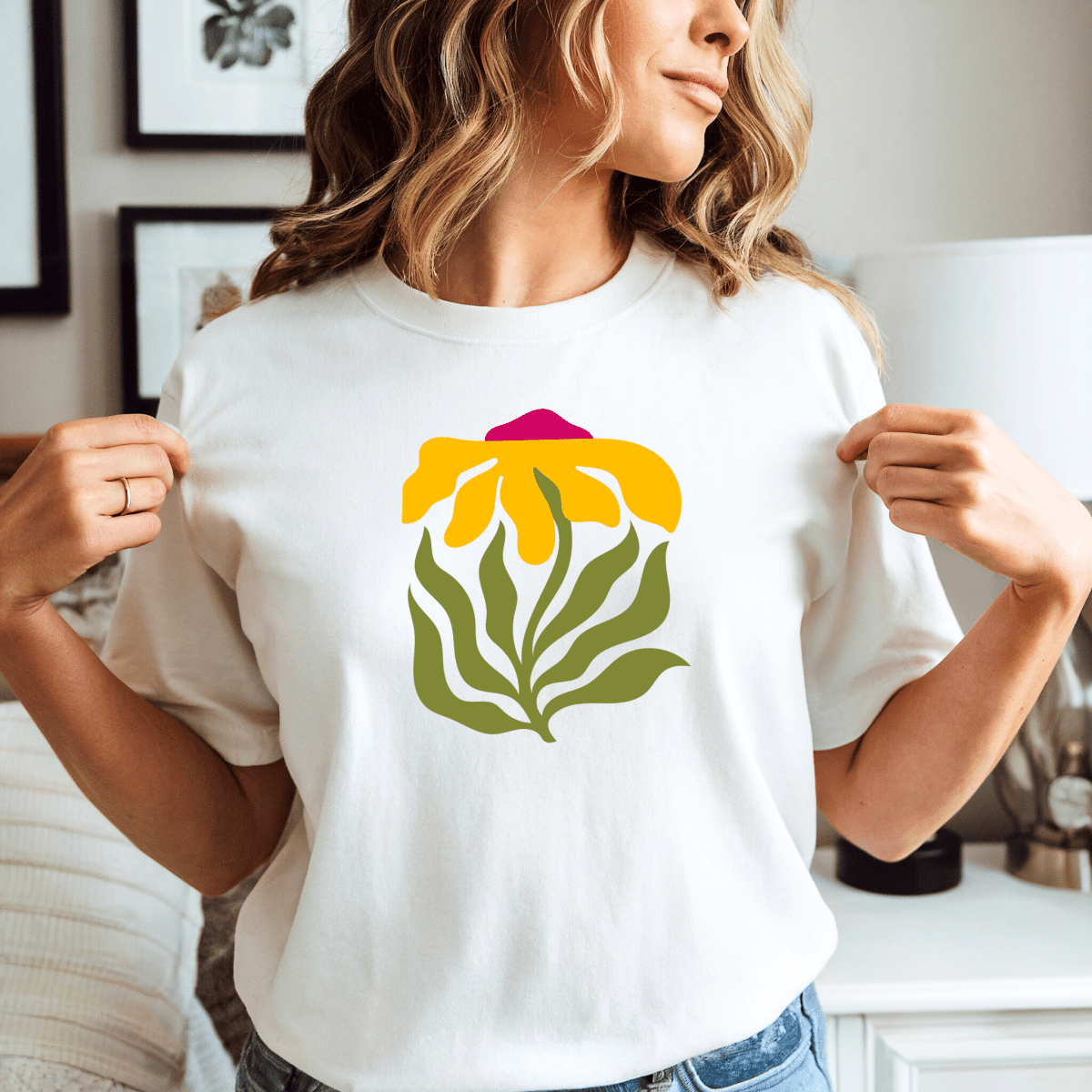 Camiseta Feminina Estampada Casual Thalia - Ravian