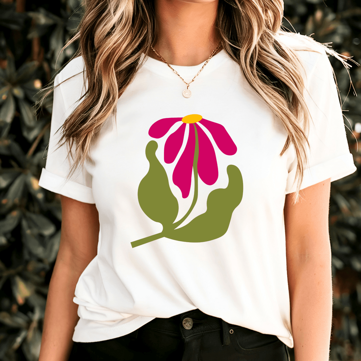 Camiseta Feminina Estampada de Algodão Aveline - Ravian