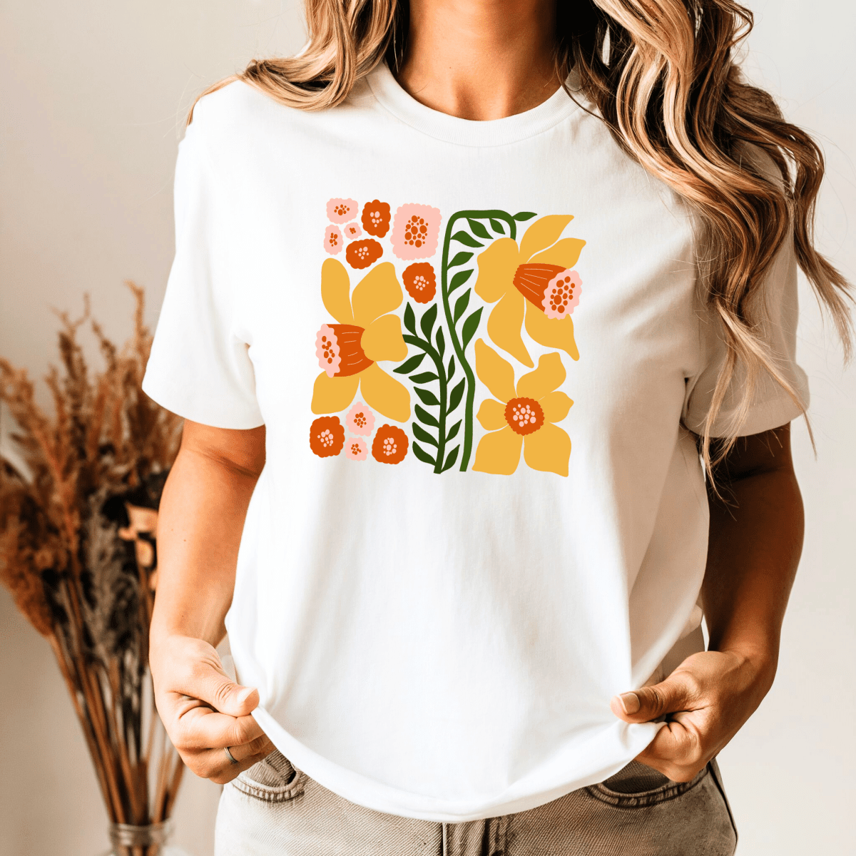 Camiseta Feminina Estampada de Algodão Fiorine - Ravian