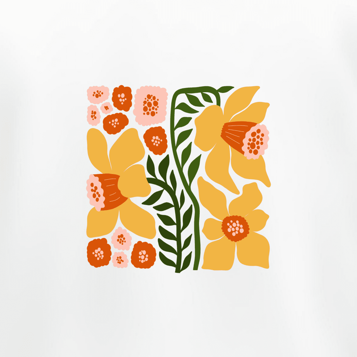 Camiseta Feminina Estampada de Algodão Fiorine - Ravian