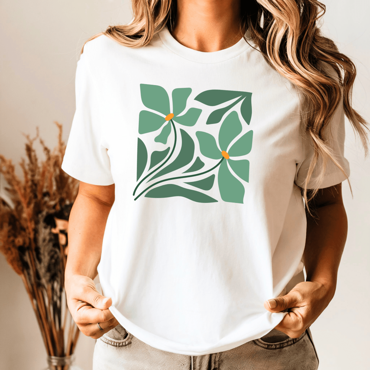 Camiseta Feminina Estampada de Algodão Kalina - Ravian