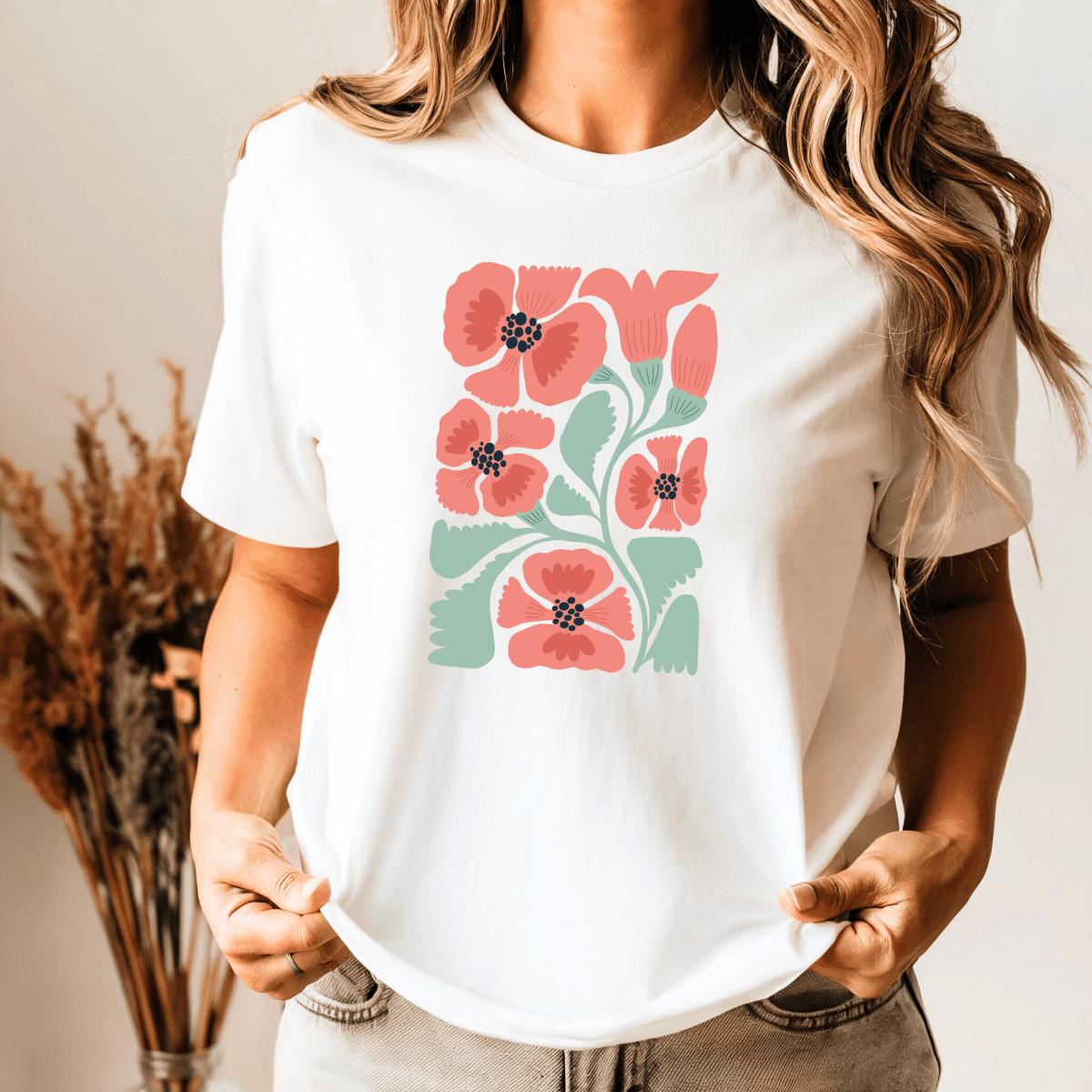 Camiseta Feminina Estampada de Algodão Sorelia - Ravian