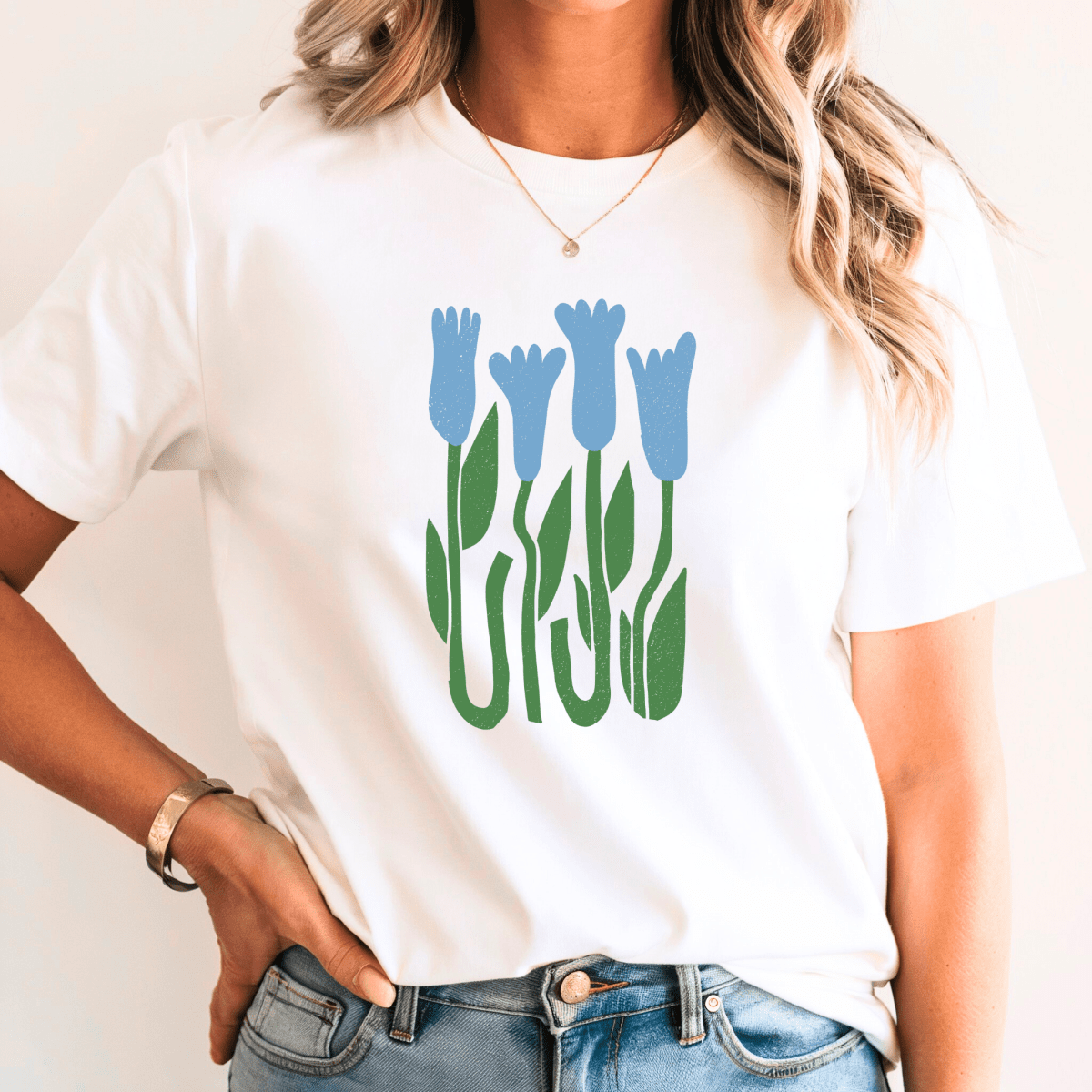 Camiseta Feminina Estampada de Algodão Yelena - Ravian