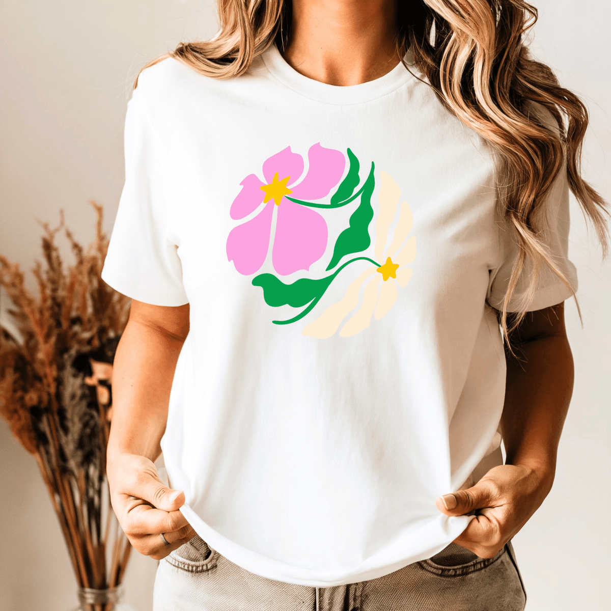 Camiseta Feminina Estampada de Algodão Zayra - Ravian