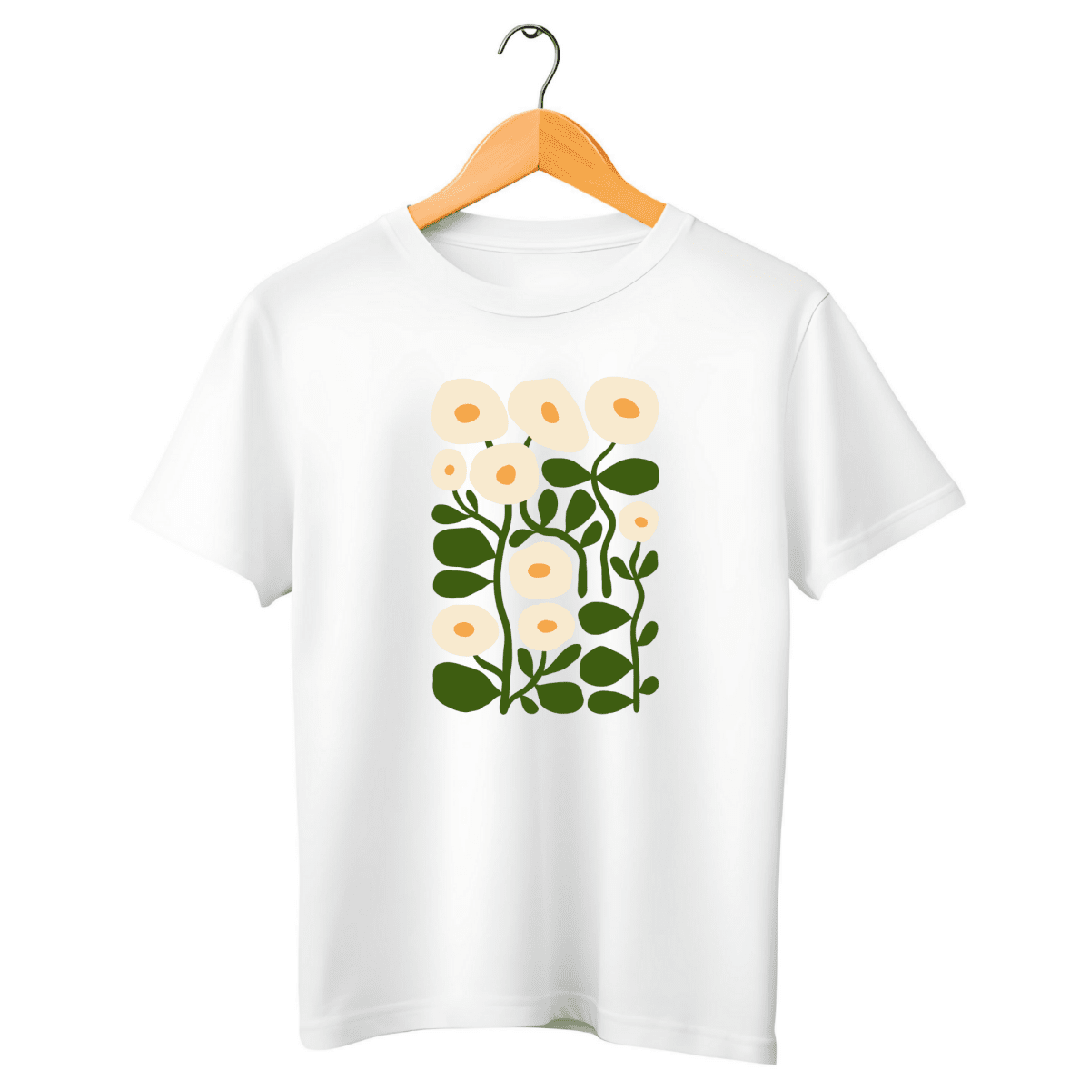 Camiseta Feminina Estampada de Manga Curta Naya - Ravian