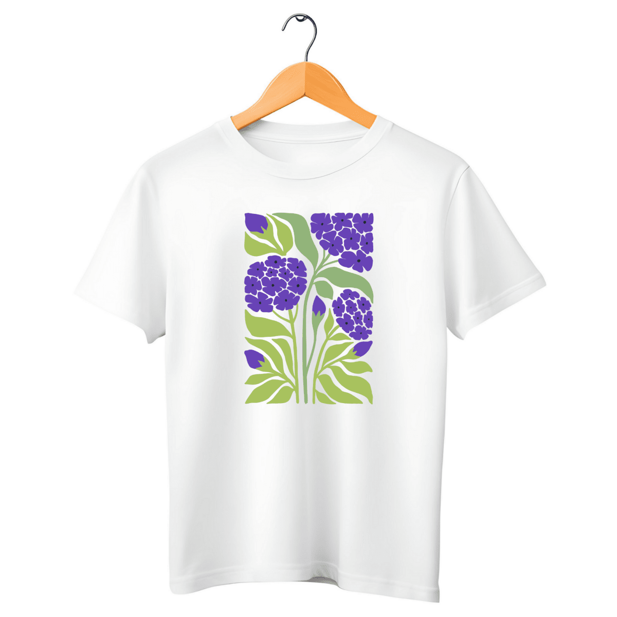 Camiseta Feminina Estampada de Manga Curta Taline - Ravian