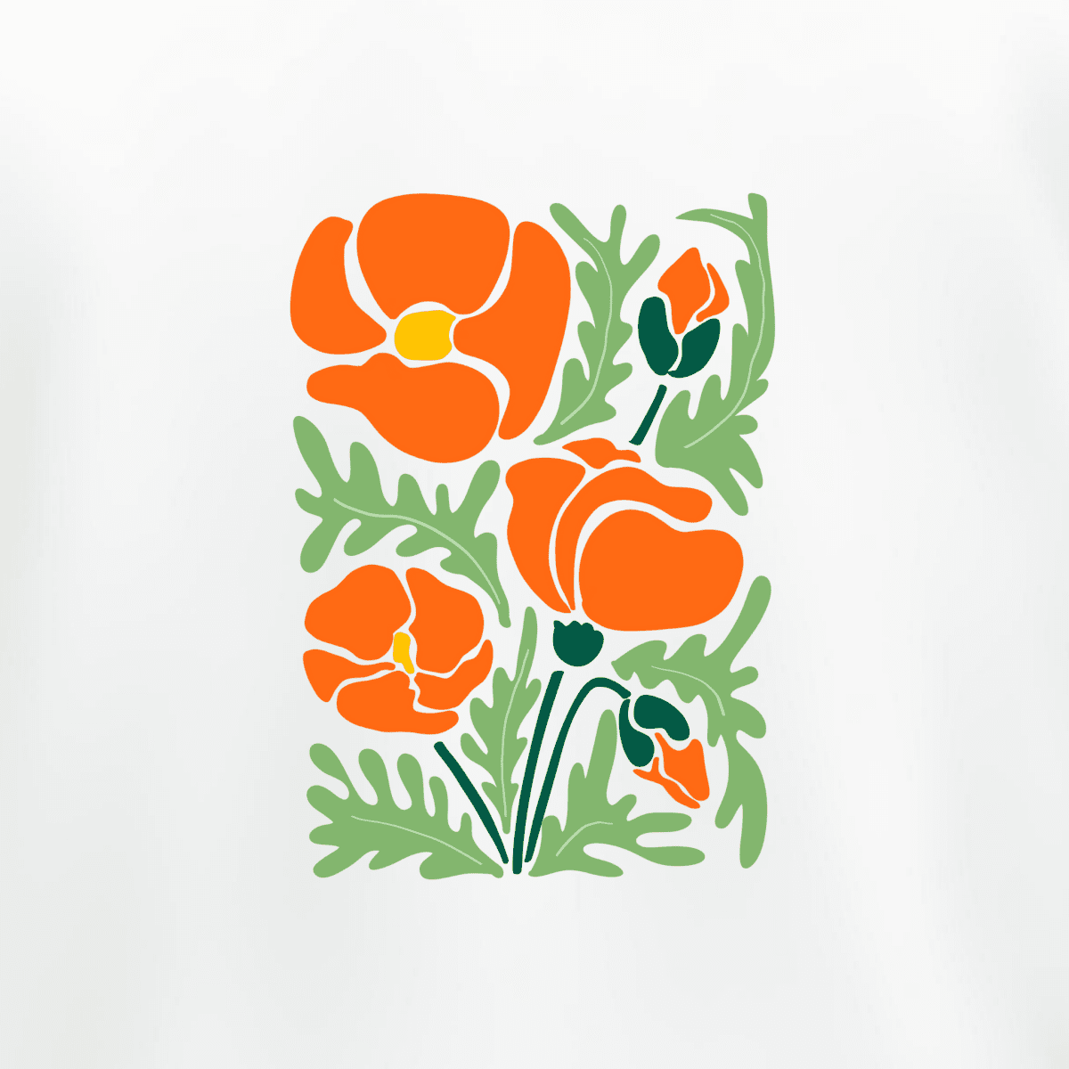 Camiseta Feminina Estampada de Manga Curta Vanya - Ravian