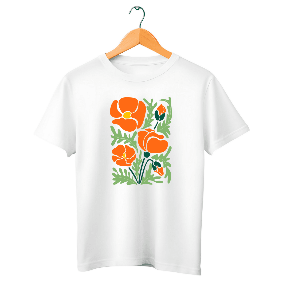 Camiseta Feminina Estampada de Manga Curta Vanya - Ravian