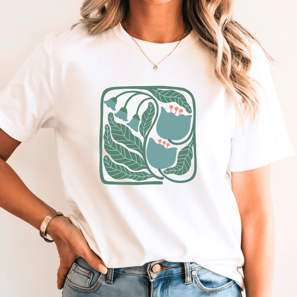 Camiseta Feminina Estampada de Manga Curta Yalena - Ravian